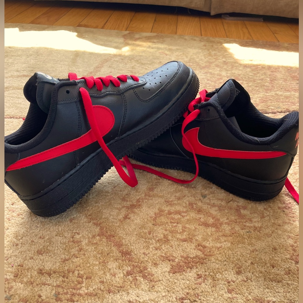 Worn Once! Custom Designed Nike Air. Us Size 7.5 - image 1